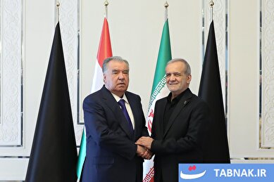 عکس: دیدار هیئت‌های خارجی حاضر در آیین تشییع رهبر شهید انقلاب با رئیس جمهور