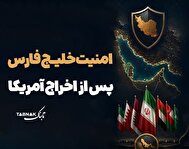 اینفوتابناک | امنیت خلیج فارس پس از اخراج آمریکا