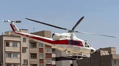 تصاویر رصد تشییع رهبر انقلاب با هلی کوپتر