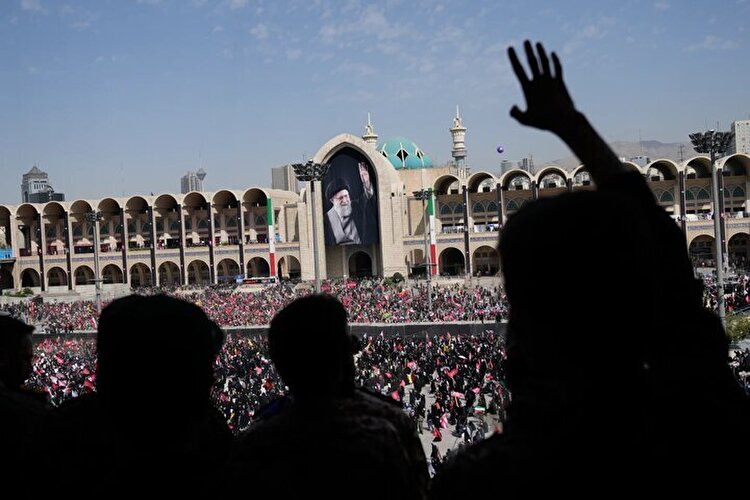 المسیره یمن: مراسم تشییع میلیونی شد/ راشاتودی: عزاداران خواستار انتقام خون رهبر شهید شدند
