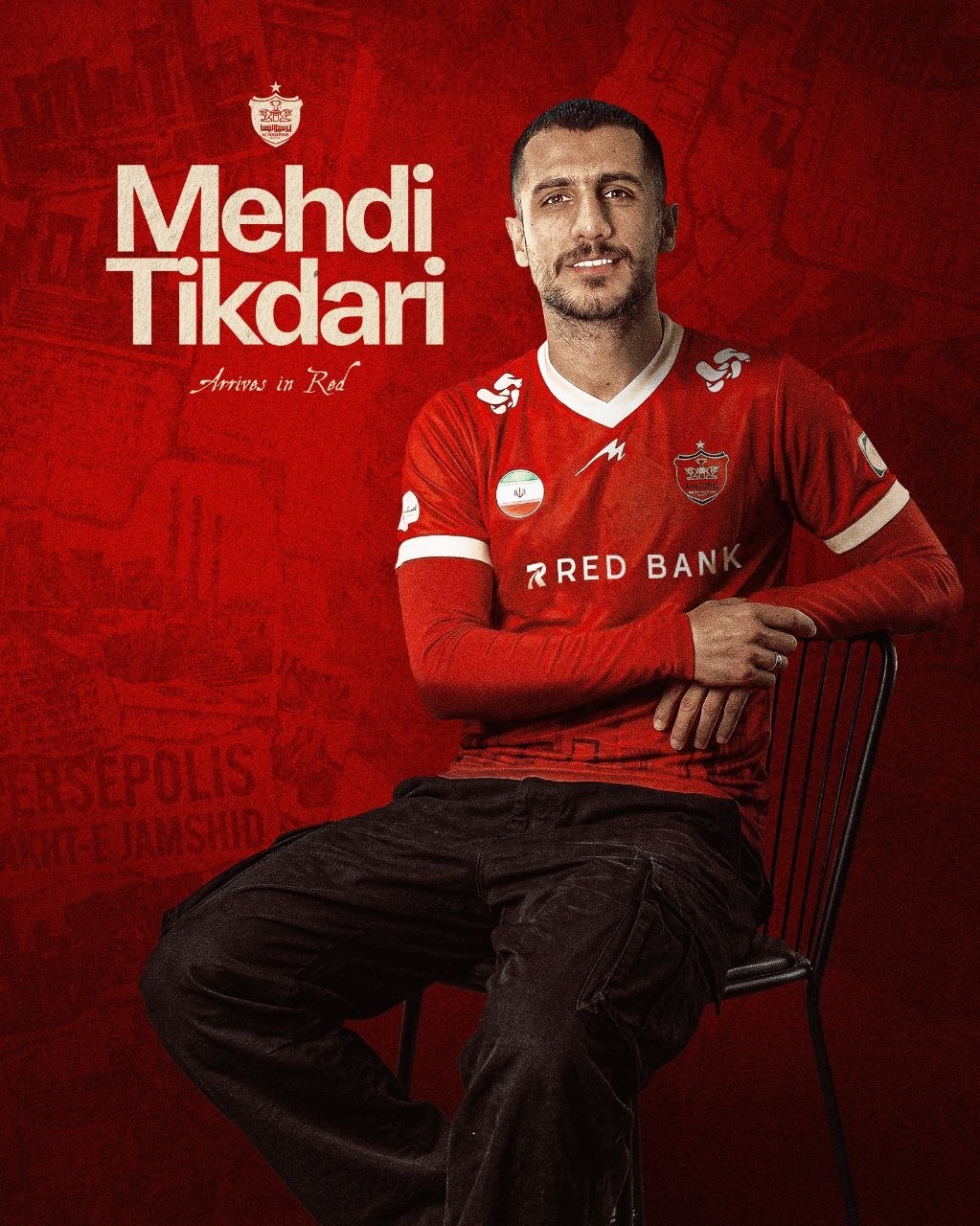 اولین خرید رسمی پرسپولیس از تیم سابق تارتار