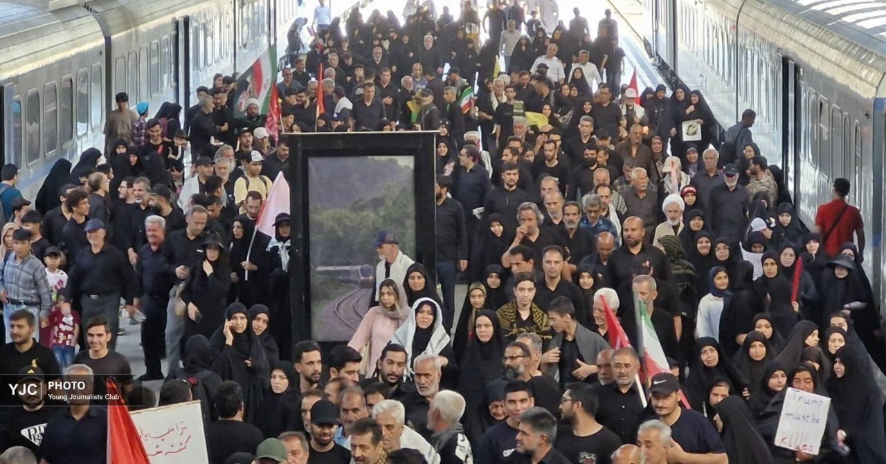 آیین تشییع پیکر مطهر آقای شهید ایران/ خروش میلیونی خیل عاشقان/ بروزرسانی می شود