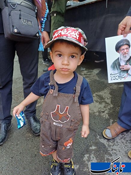 عکس: زائران خردسال آقای شهید ایران