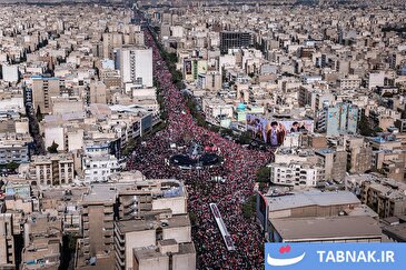 عکس: تشییع پیکر مطهر رهبر شهید انقلاب در تهران