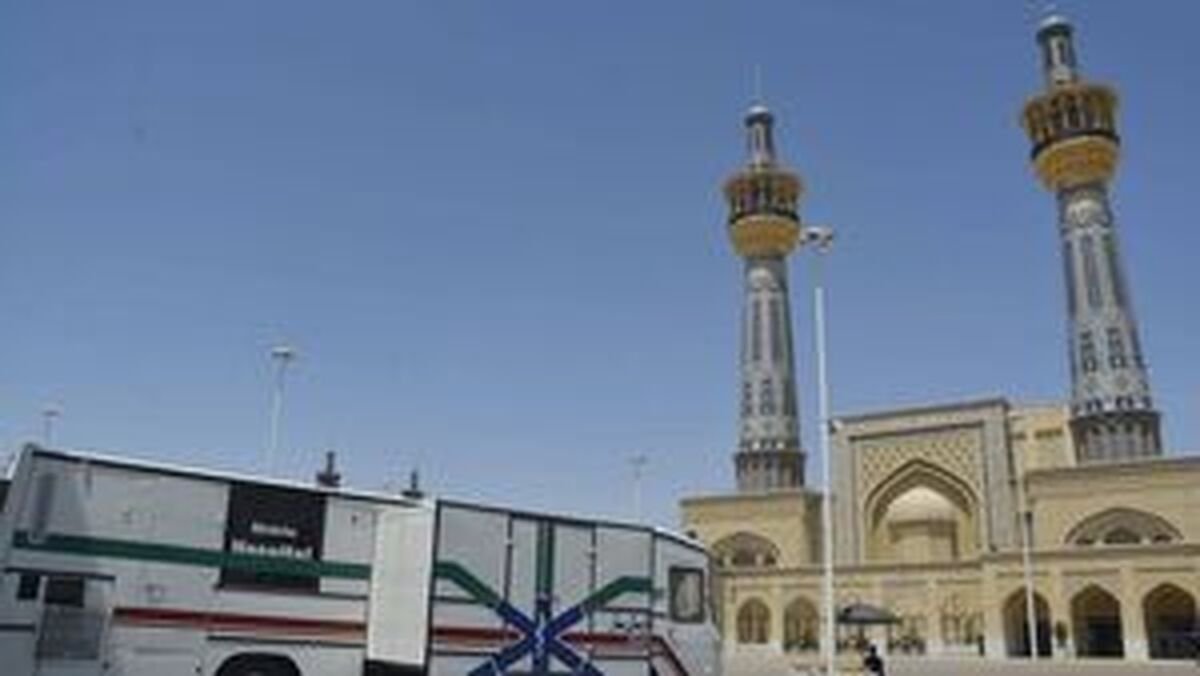استقرار بیمارستان سیار نیروی زمینی سپاه در مشهد