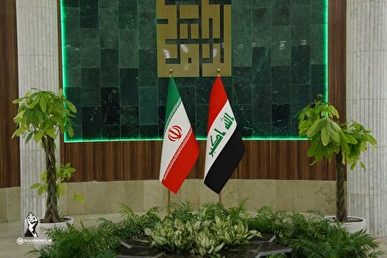 عکس: محل قرار گرفتن پیکر امام شهید در فرودگاه نجف