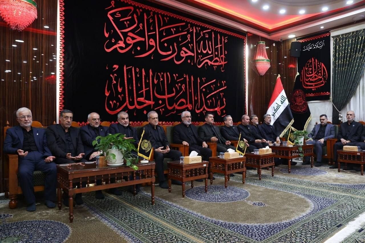 دیدار پزشکیان با تولیت آستان مقدس علوی