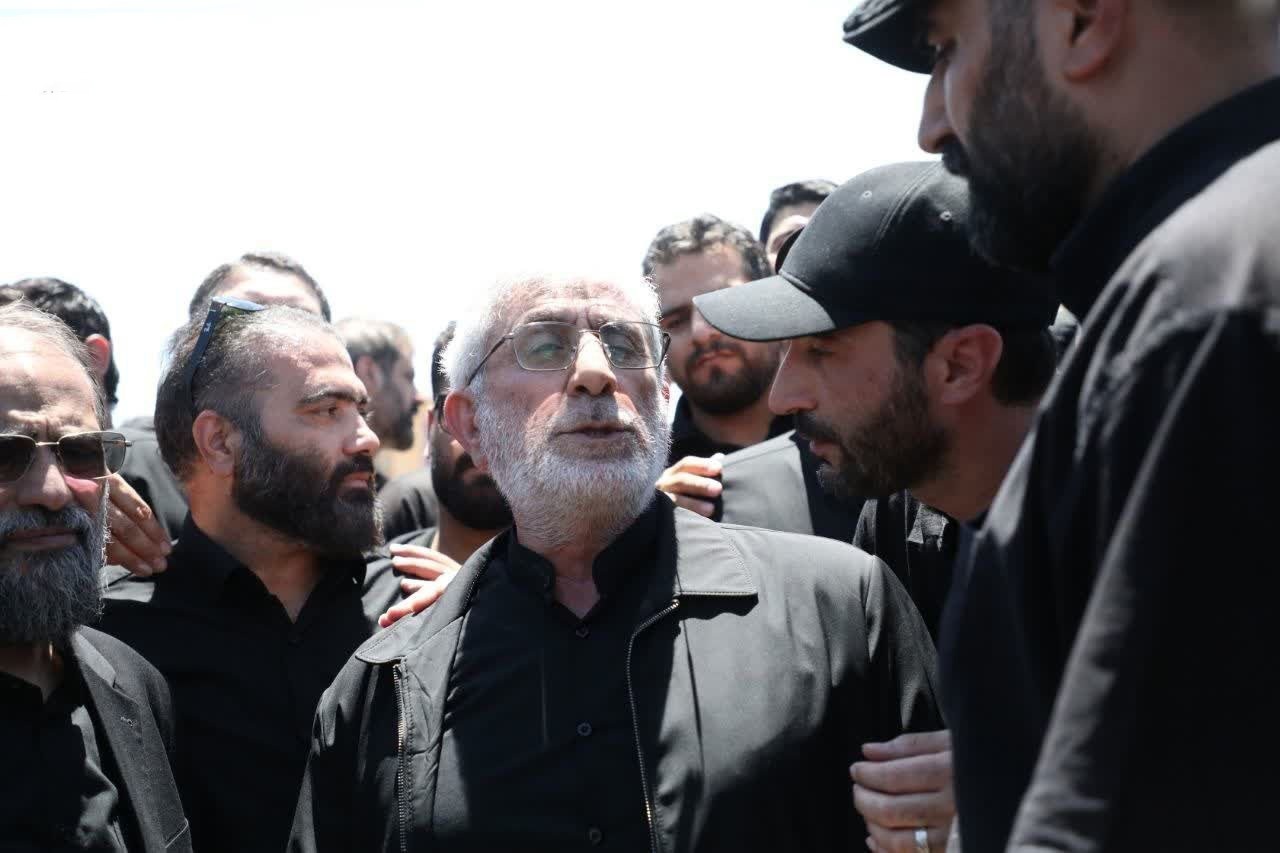 حضور سردار قاآنی در فرودگاه مشهد