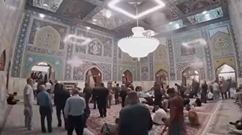 تصاویر محل خاکسپاری پیکر رهبر شهید در رواق دارالذکر