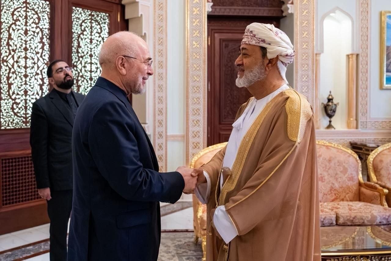 دیدار و رایزنی قالیباف و عراقچی با سلطان عمان دیدار و رایزنی قالیباف و عراقچی با سلطان عمان