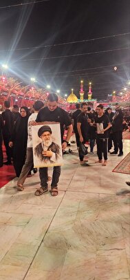 عکس | حال و هوای بین‌الحرمین در آستانه تشییع رهبر شهید