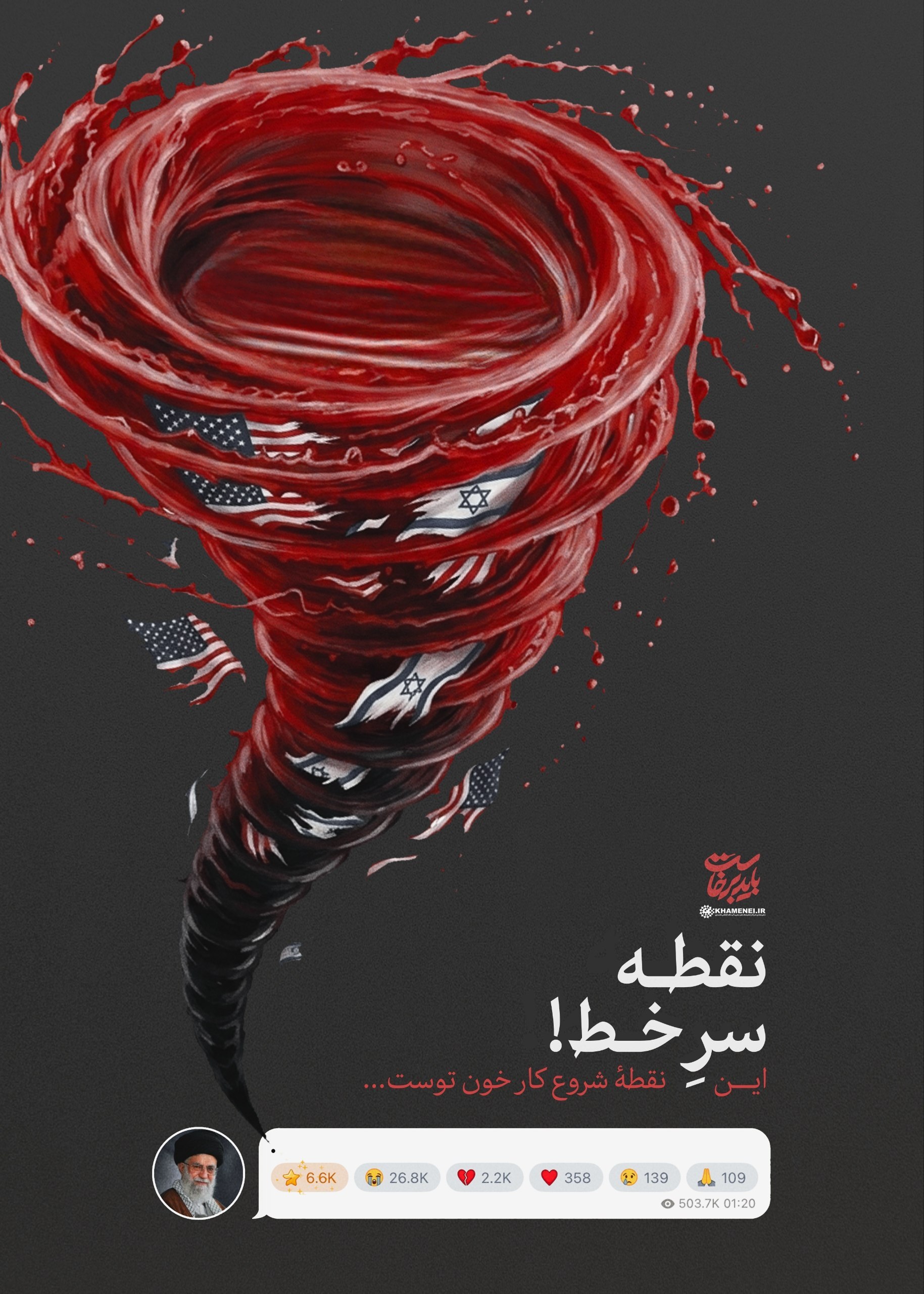 پوستر انتقام | خون به پا خواهد شد: نقطه سر خط!