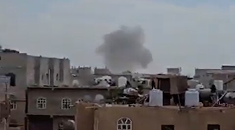 لحظات حمله سنگین هوایی عربستان علیه هواپیمای ایران!