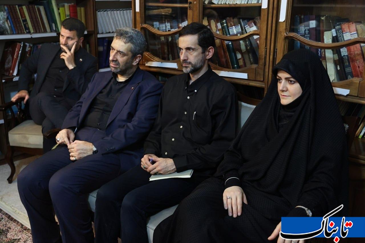 خانواده پزشکیان در دیدار با آیت‌الله نوری همدانی