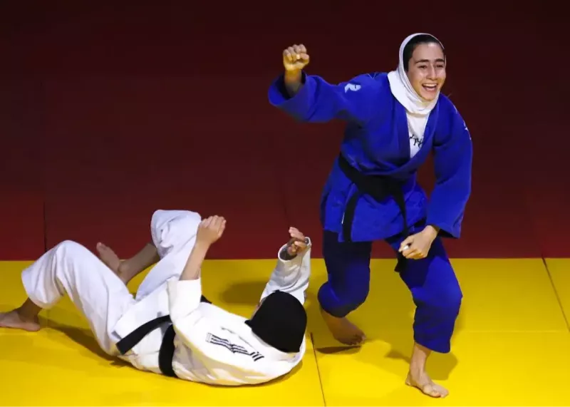 دختر جودوکار ایران قهرمان آسیا شد دختر جودوکار ایران قهرمان آسیا شد