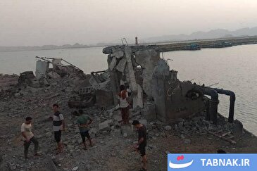 عکس: حمله آمریکا به آب‌شیرین‌کن بونجی جاسک