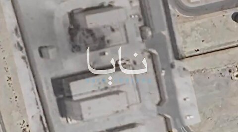 تصاویر انهدام پست برق بحرین بر اثر اصابت پهپاد