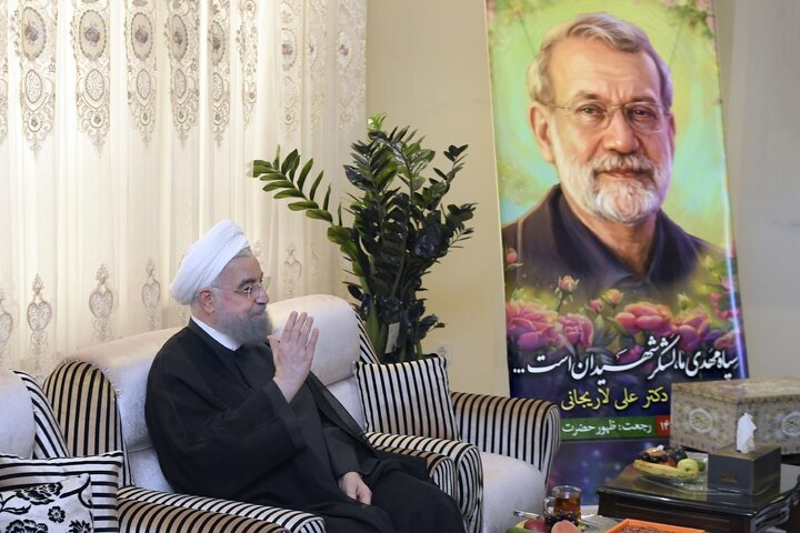 روحانی: شهید لاریجانی برای من برادری کرد