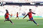 قهرمانی اسپانیا مقابل بدترین آرژانتین تاریخ/ مسی...