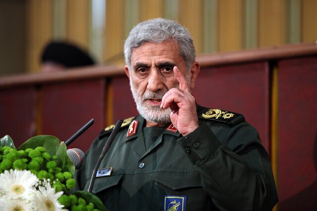 هشدار شدیداللحن سردار قاآنی به صهیونیست&zwnj;ها