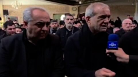 پزشکیان: نمی‌شود برای امام حسین (ع) اشک بریزیم اما در جامعه شاهد ظلم باشیم