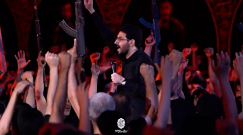 عزاداری با کلاشنیکف در قم و فرمان پیروی از «آقا مجتبی»