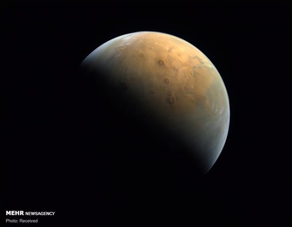 تصاویری خیره کننده از سطح مریخ 