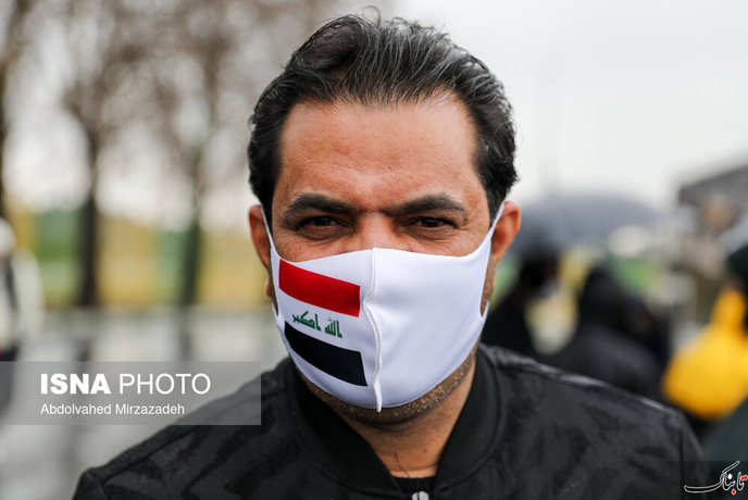 استادیوم آزادی پیش از آغاز دیدار ایران و عراق 2