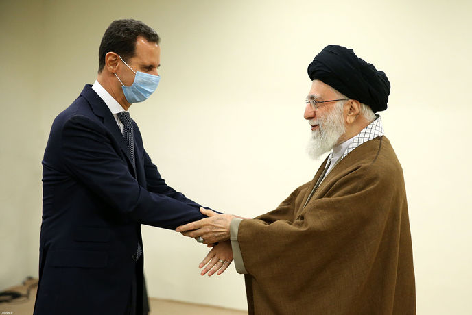 resized 1520962 560 - بشار اسد امروز به «تهران» آمد و رفت