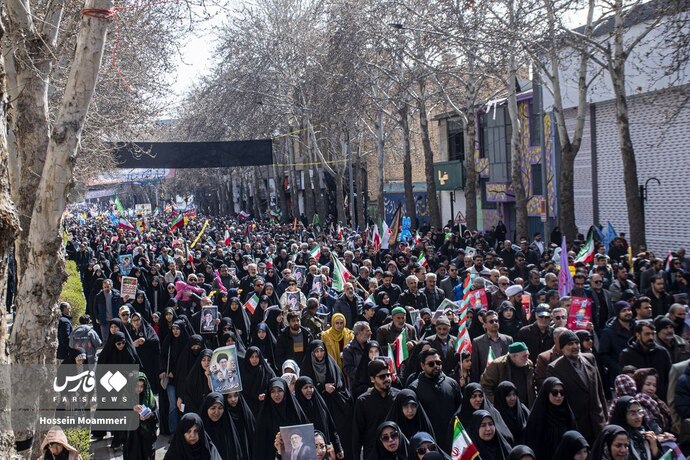 راهپیمایی در بجنورد