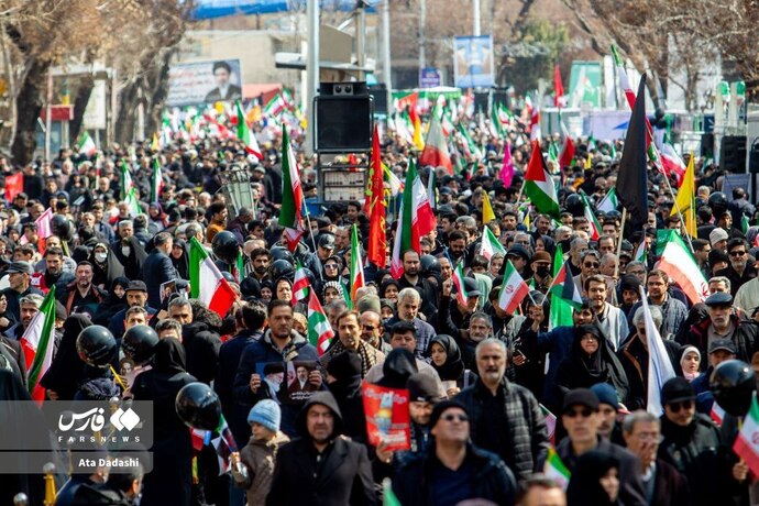 راهپیمایی روز قدس در تبریز