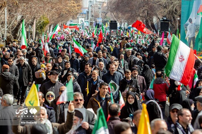 راهپیمایی روز قدس در تبریز