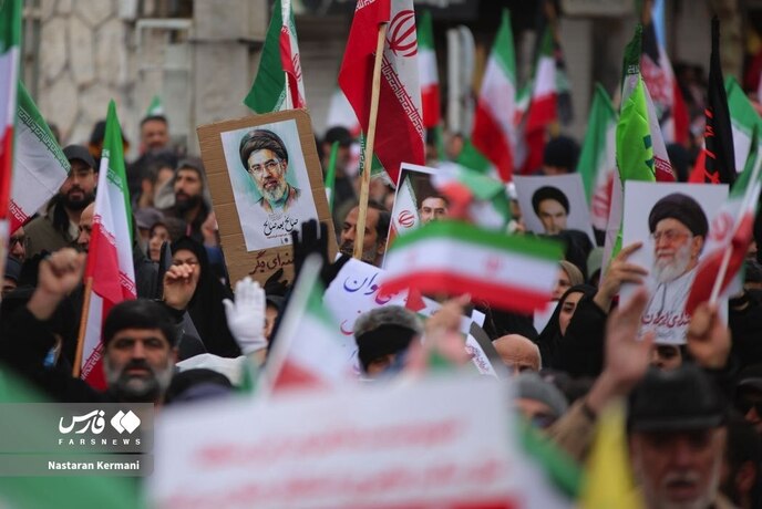 حماسه حضور مردم کرج در راهپیمایی روز قدس