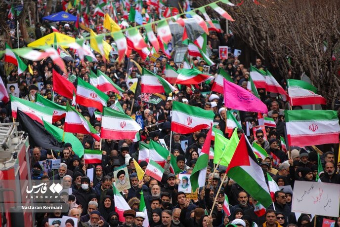 حماسه حضور مردم کرج در راهپیمایی روز قدس