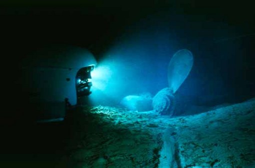 تایتانیک در اعماق دریا در سال 2008
RMS Titanic, Inc., via Associated Press
