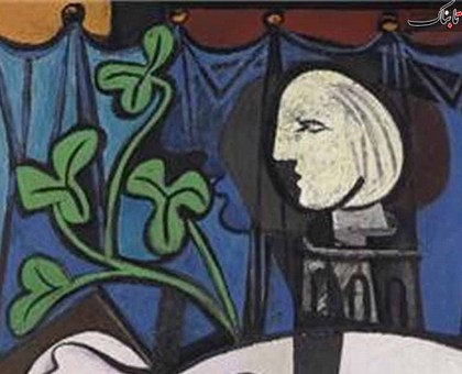 Green Leaves and Bust، پابلو پیکاسو 1932، در سی ام آوریل 2010 در حراجی کریستی به 106,482,500 دلار به فروش رسید.
تصویر بخشی از تابلو Green Leaves and Bust