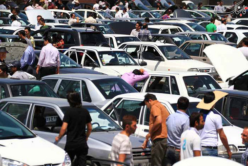 عکس جمعه بازار ماشین تهران
