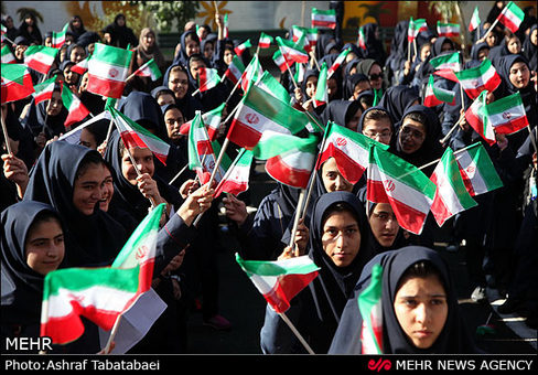  آغاز سال تحصیلی جدید در دبیرستان دخترانه مهدیه
