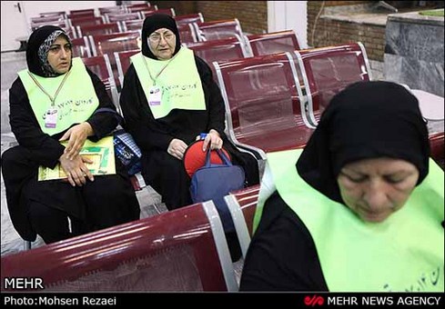بدرقه نخستین گروه زائران حج تمتع