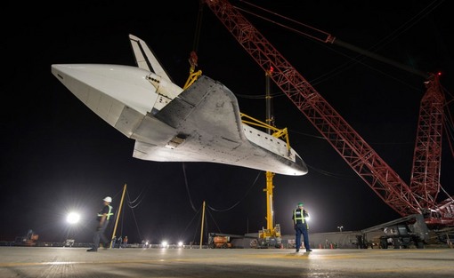 جداسازی اندیور از هواپیمای حاملش؛ پایان سفرهای اندیور!
(AP Photo/NASA, Bill Ingalls)