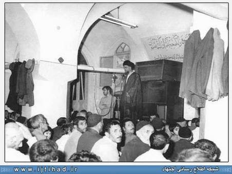 سخنرانی آیت الله حسینی زنجانی در مسجد گوهرشاد