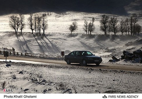 چهره زمستانی در مناطق کوهستانی آذربایجان شرقی