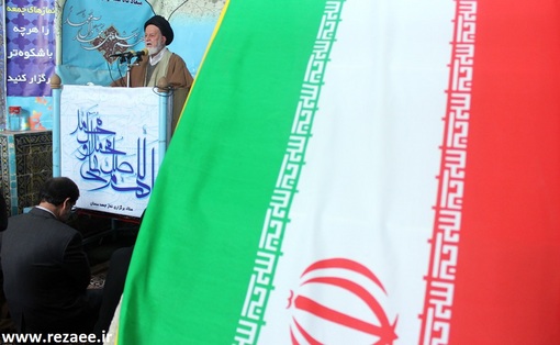 حضور رضایی در گلزار شهدا و نماز جمعه سمنان