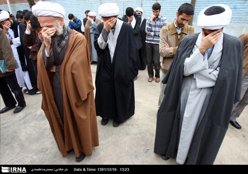 تجمع طلاب و روحانیون قم در اعتراض به کشتار شیعیان مظلوم پاکستان