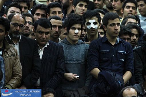 حضور پر شور دانشجویان دانشگاه شیراز در جلسه پرسش و پاسخ با دکتر محسن رضایی