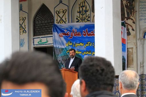 حضور پر شور مردم در مسجد چهار پادشاهان لاهیجان در جلسه سخنرانی دکتر محسن رضایی با موضوع ما و اقتصاد مقاومتی