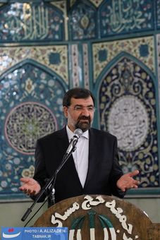 سخنرانی در مسجد جامع سیاهکل توسط دکتر محسن رضایی