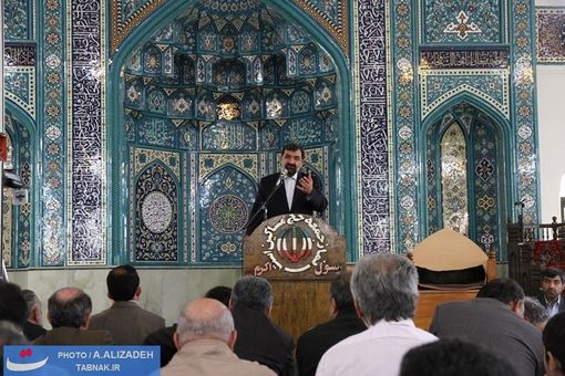 حضور و سخنرانی دکتر محسن رضایی در مسجد جامع سیاهکل