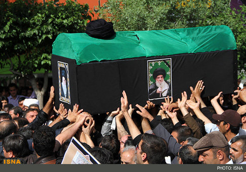 تشییع پیکر مطهر آیت الله زنجانی &ndash; مشهد