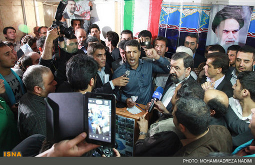نشست تبلیغاتی محسن رضایی